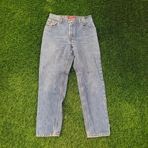 Vintage Y2K LEVIS 550 Baggy Jeans Womens 4/5 28x28 Faded